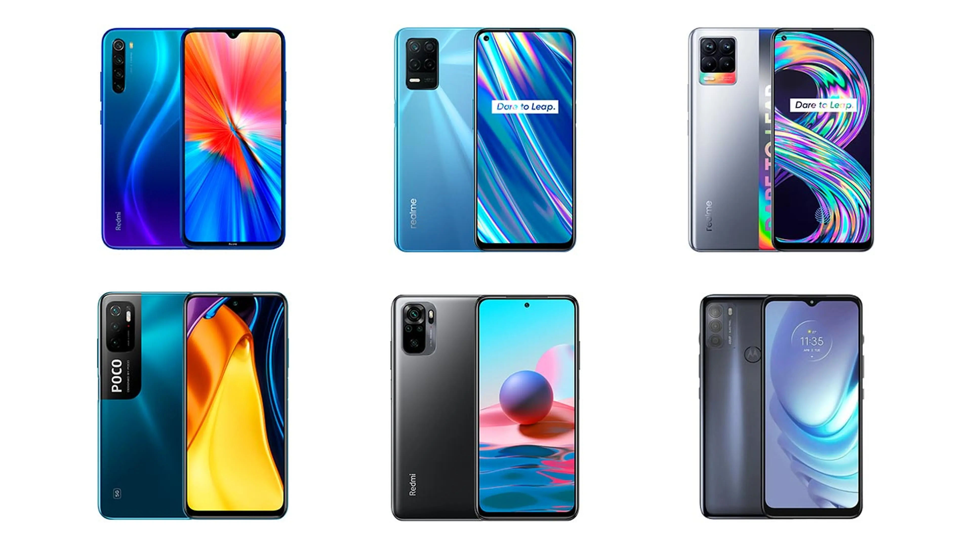 Top smartphones por menos de 200 euros (final 2021)