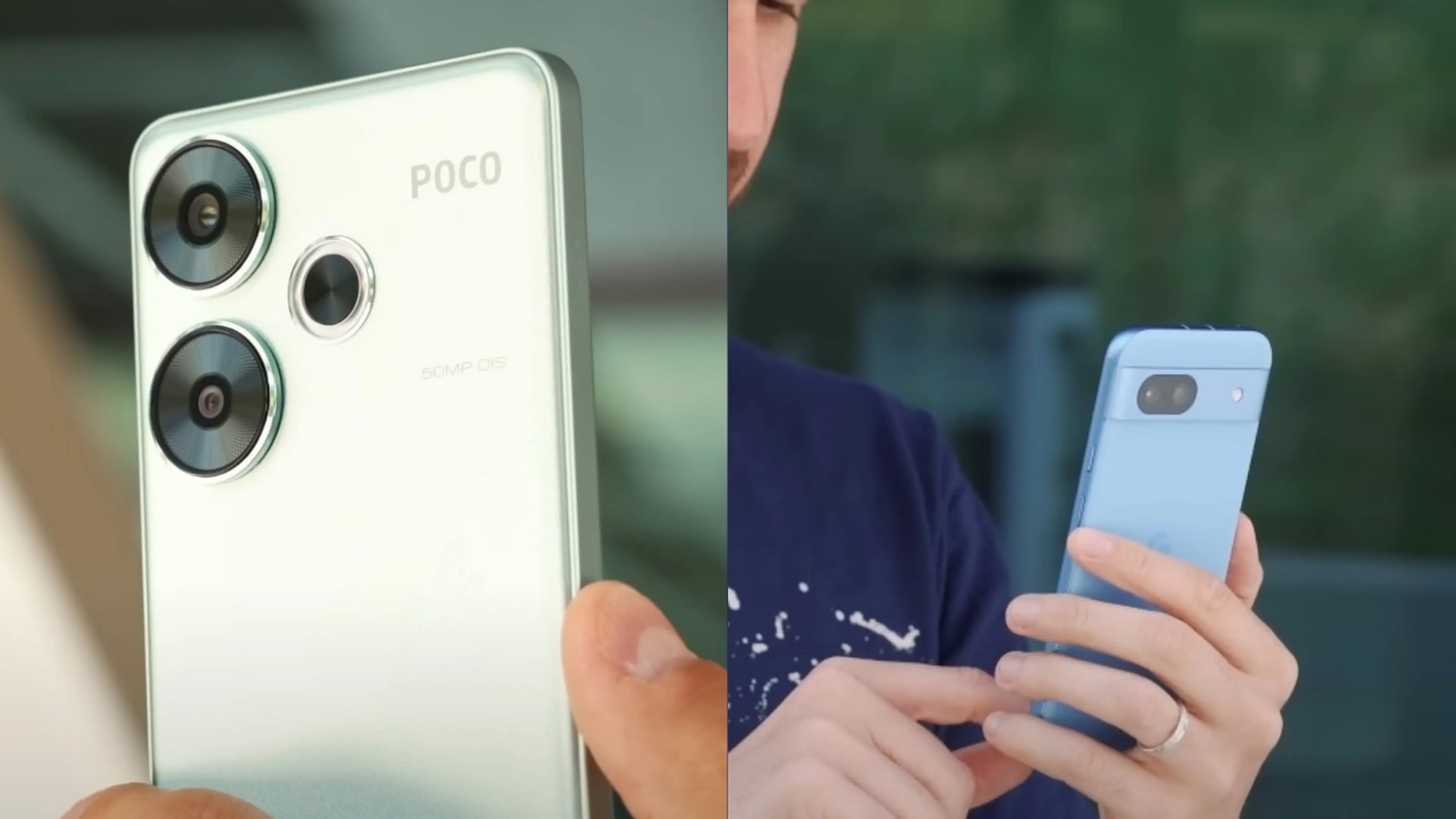 POCO F6 vs Google Pixel 8a, ¿cuál me compro?